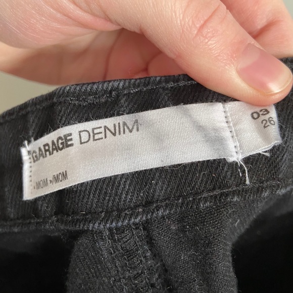 Black mom jeans from Garage - Picture 3 of 3
